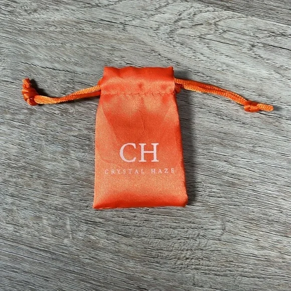 Crystal Haze Gold Mini Serena Hoops - Picture 6 of 12